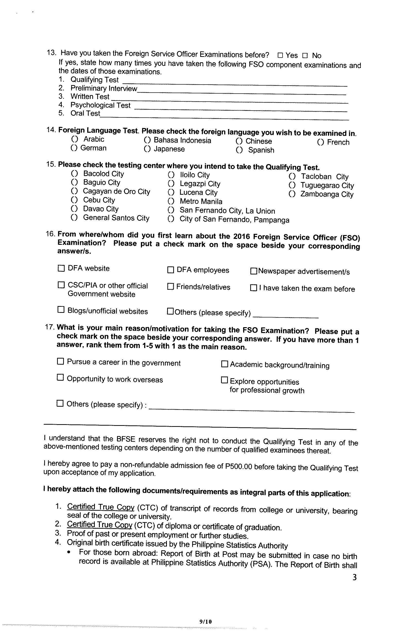 FSO Qualifying Exam Page 09