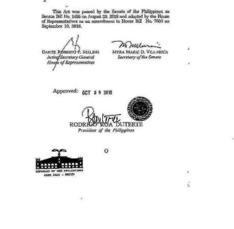 Presidentials Issuances Page 13